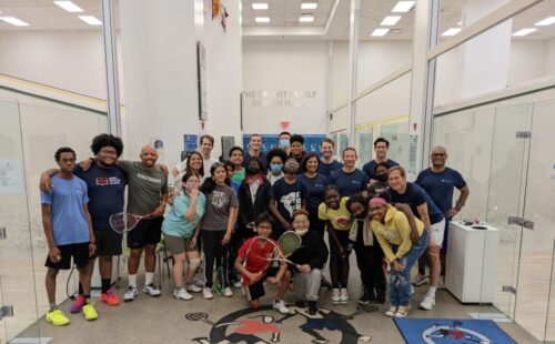 Neuberger Berman Visits StreetSquash